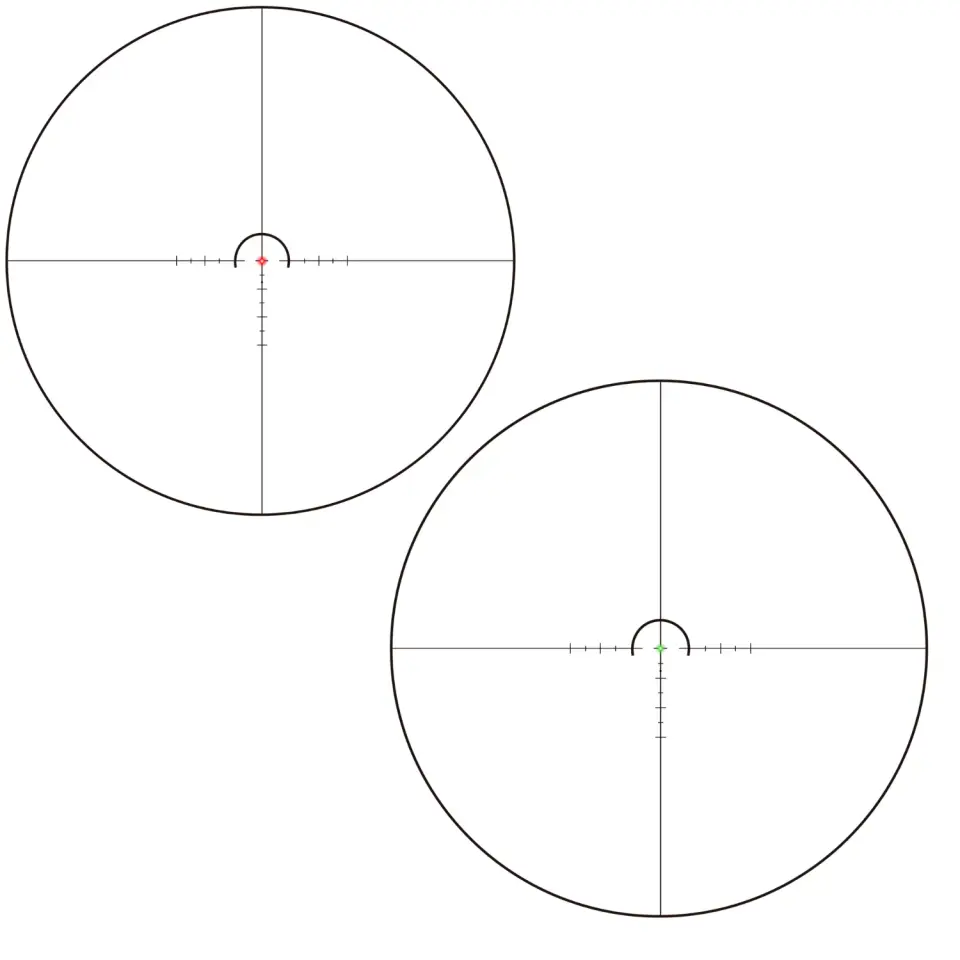 Victoptics S10 1-10x24i Fiber Tüfek Dürbünü - OPSL39