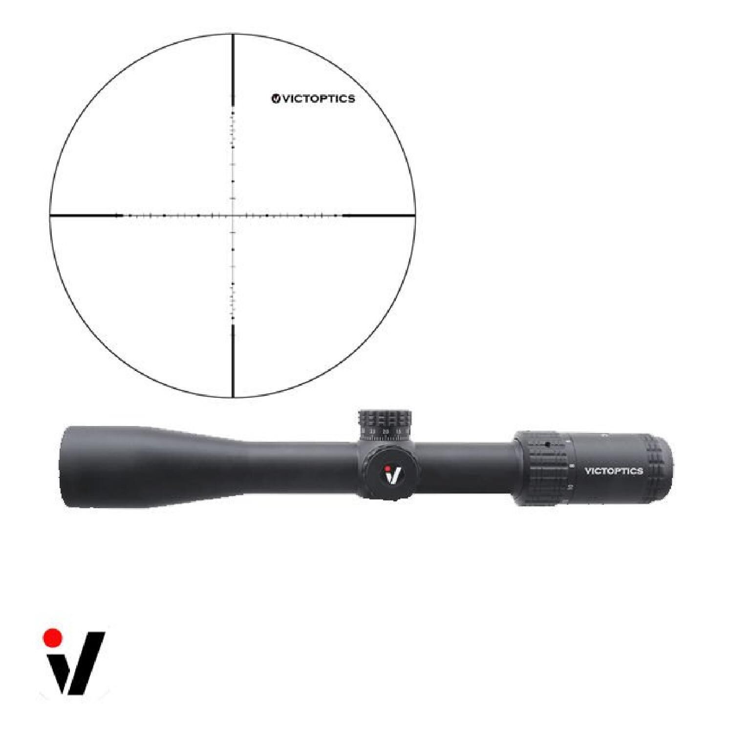 Victoptics S4 3-12X40 SFP Tüfek Dürbünü - OPSL31