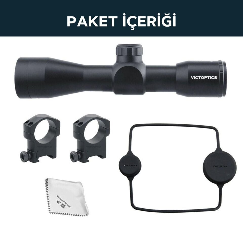Victoptics B1 4x32C Kısa Tüfek Dürbünü - OPSL25