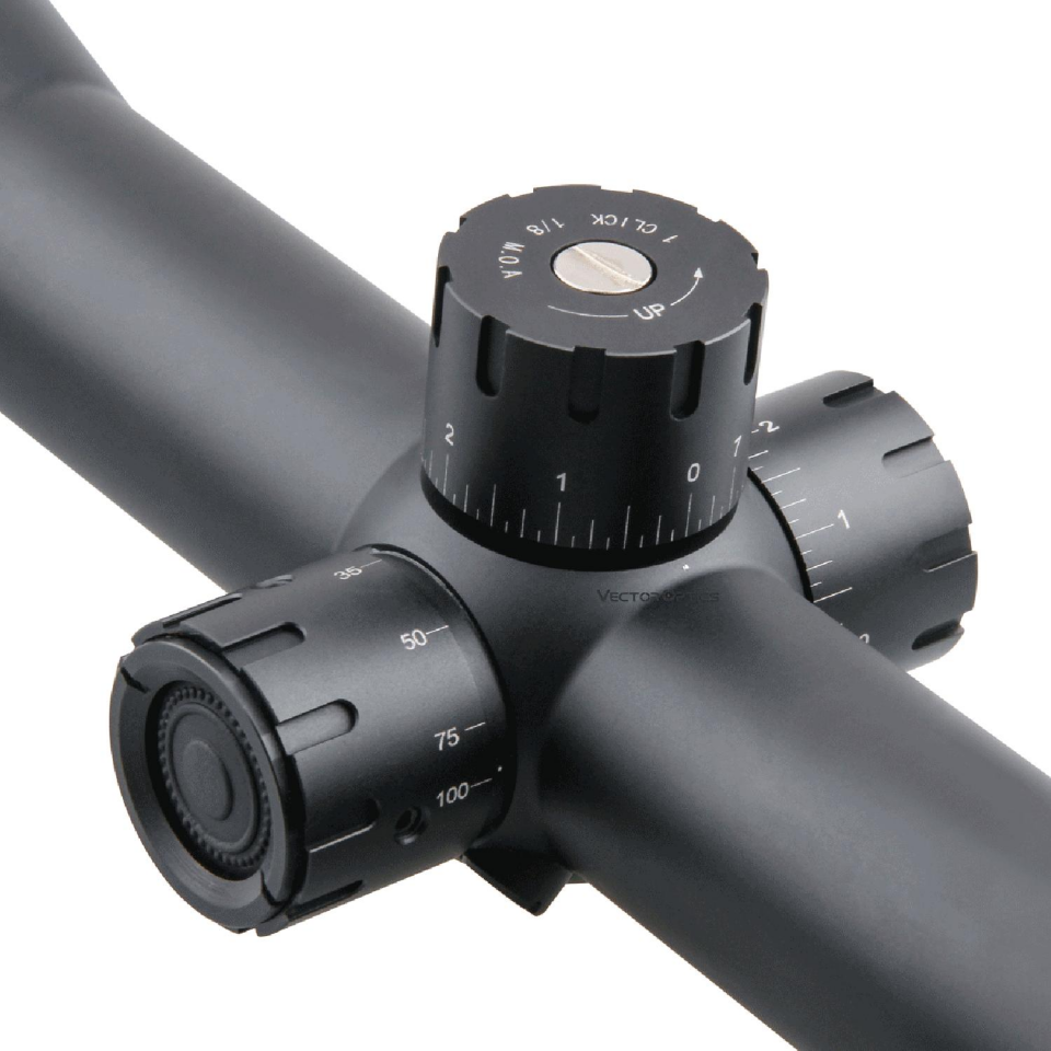 Vector Optics ZALEM 4-48x65ED MOA SFP Tüfek Dürbünü SCOL-25