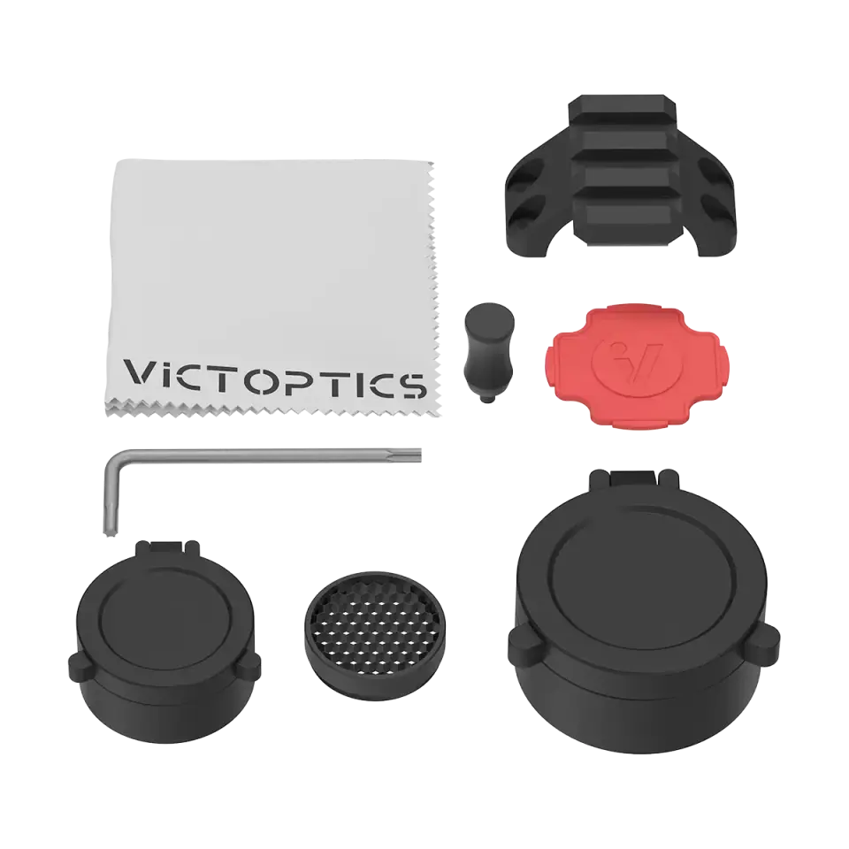 Victoptics S10 1-10x24i LPVO FIBER SFP Tüfek Dürbünü 1-Parçalı Extreme High Picatinny AR Montaj Kiti OPSL139