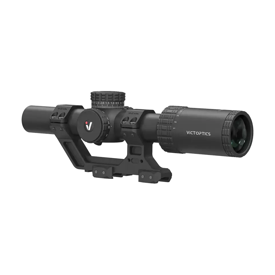 Victoptics S10 LPVO 1-10×24  SFP Tüfek Dürbünü 1-Parça Extreme High Picatinny AR Montaj Kitli OPSL137