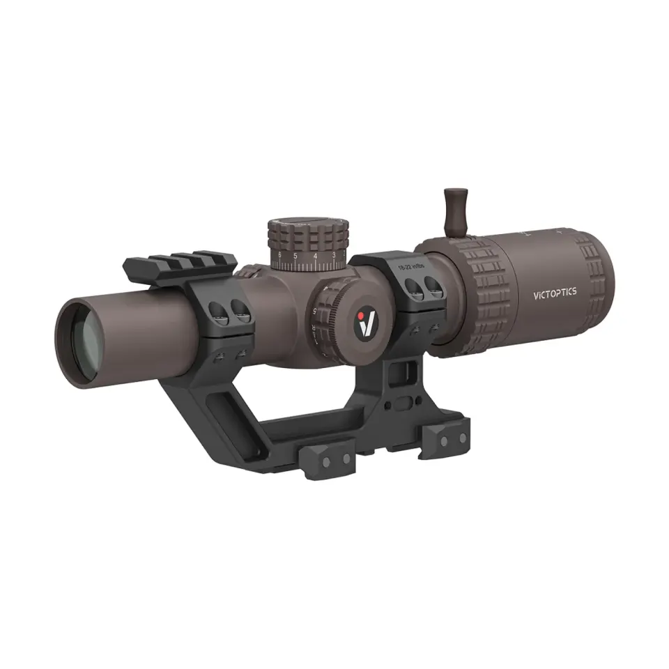 Victoptics S6 Combo Kit FDE | S6 1-6×24 LPVO SFP Tüfek Dürbünü+ Picatinny AR Montajı (OPSL123)