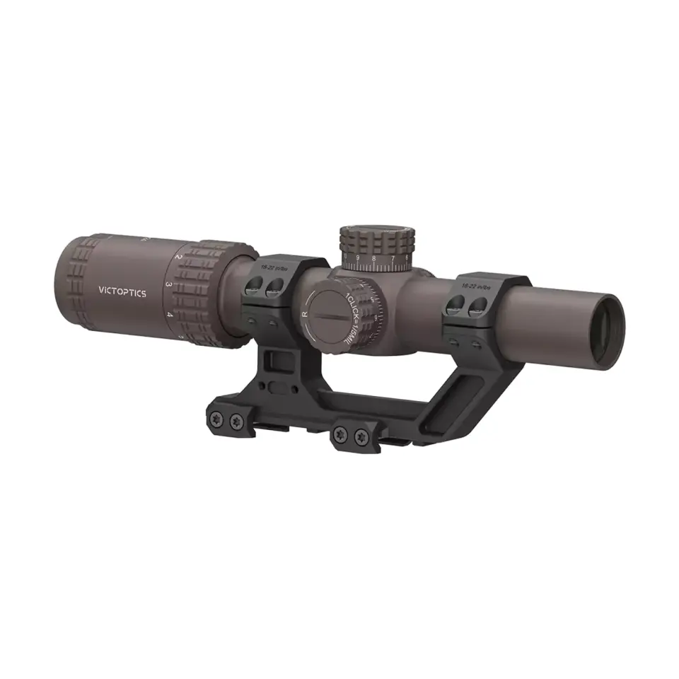 Victoptics S6 Combo Kit FDE | S6 1-6×24 LPVO SFP Tüfek Dürbünü+ Picatinny AR Montajı (OPSL123)