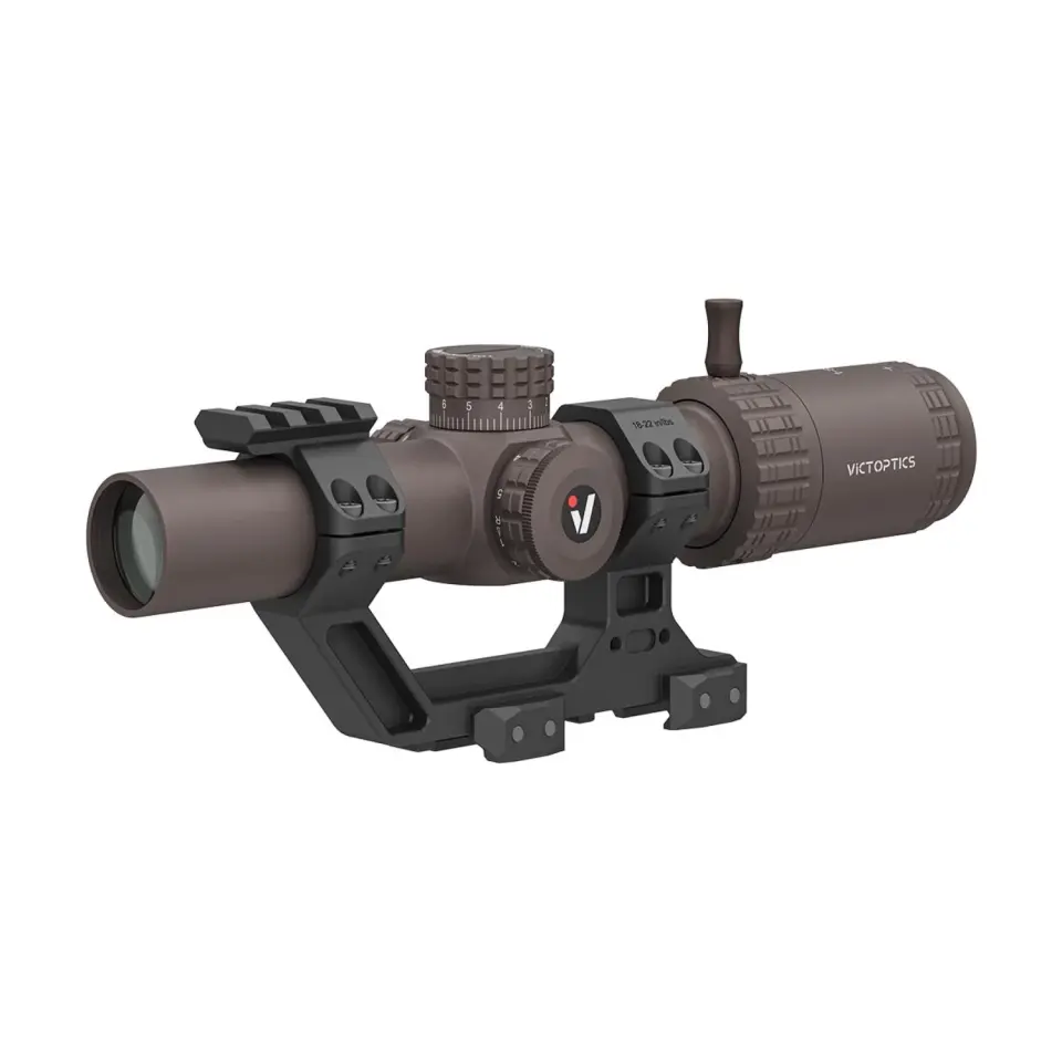 Victoptics S6 Combo Kit FDE | S6 1-6×24 LPVO SFP Tüfek Dürbünü+ Picatinny AR Montajı (OPSL123)