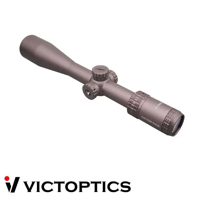Victoptics S4 6-24X50 SFP Coyote FDE Parallax Tekerli Tüfek Dürbünü