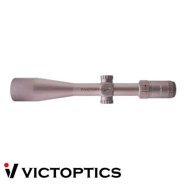 Victoptics S4 6-24X50 SFP Coyote FDE Parallax Tekerli Tüfek Dürbünü
