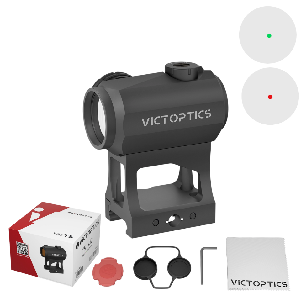 VictOptics T5 1X22 Red Dot Nişangah  - RDSL38