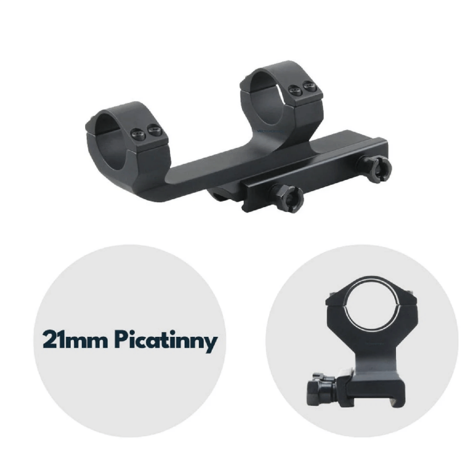 Vector Optics 25.4mm 1'''' Tüp Tek Parça Picatinny Montaj Ayağı - SCTM-63