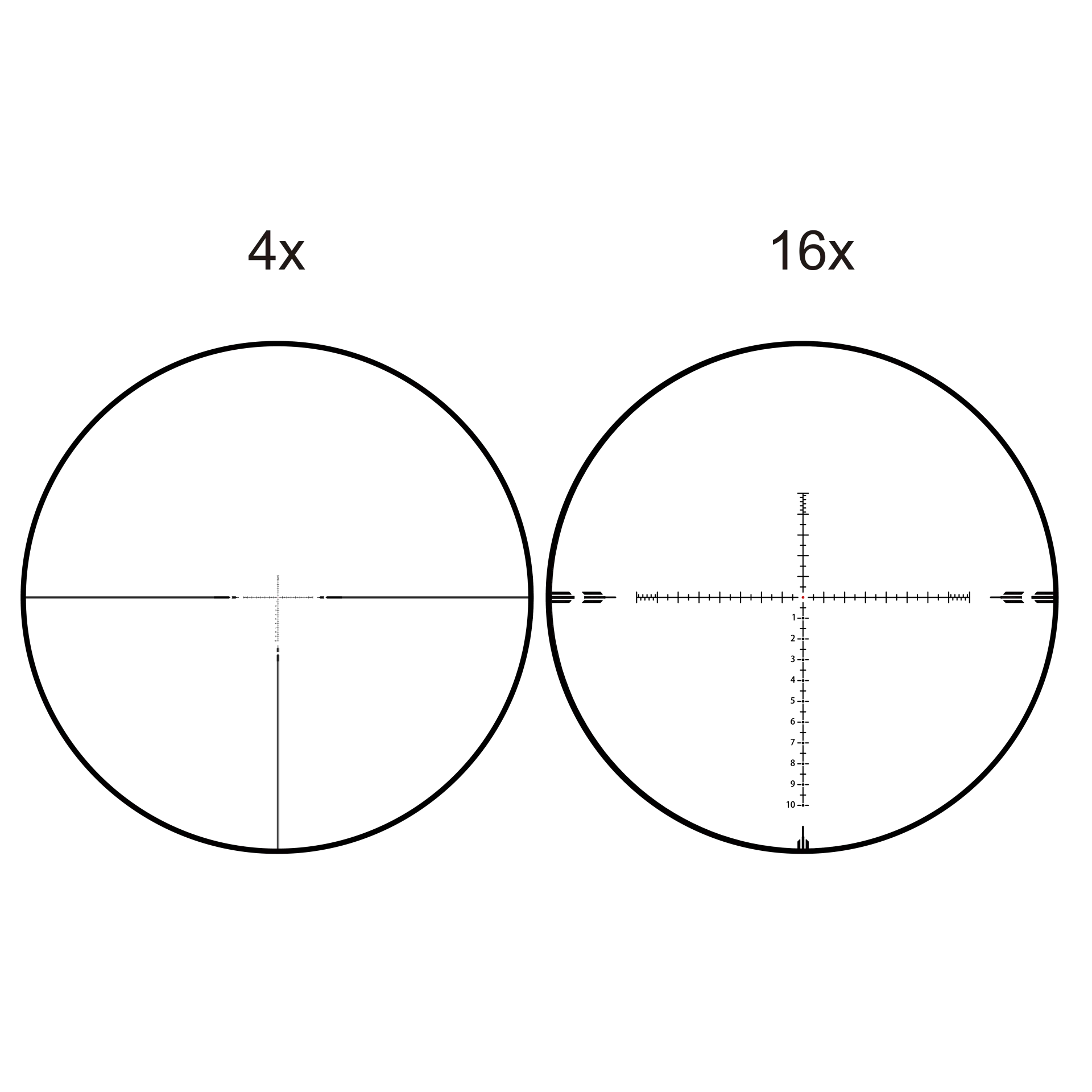 Vector Optics ORION PRO MAX 4-16x44 FFP MIL HD TÜFEK DÜRBÜNÜ SCFF-59
