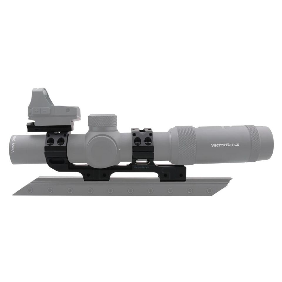 X-ACCU  30mm 3/8'' Dovetail Tek Parça Dürbün Monte Hamili Üstü Raylı SCACD-16