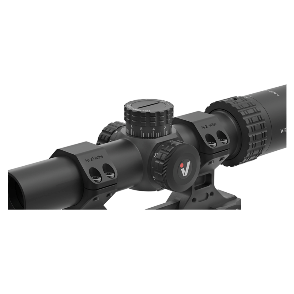 Victoptics S6 1-6x24i Fiber LPVO SFP Tüfek Dürbünü - 1 Parça Extreme High Picatinny AR Montaj Kitli OPSL133