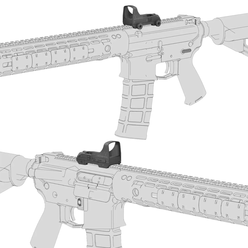Victoptics Z5 1X26X28 3 Moa Kırmızı Nokta Nişangahı - RDSL-39