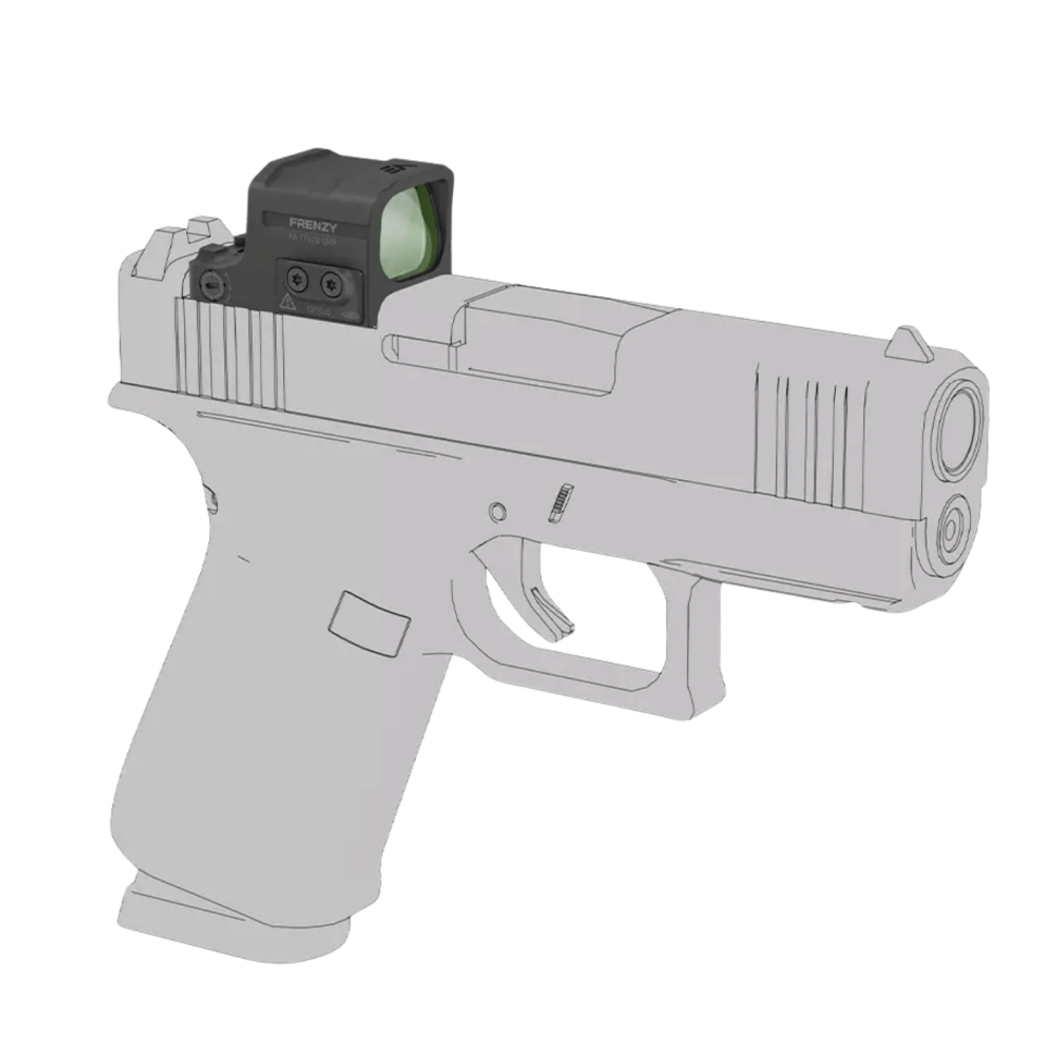 Vector Optics Frenzy FA 17X20 Gmr Kırmızı Nokta Nişangahı (2 MOA Dot, 36 MOA Circle & 46 MOA Crosshair) - SCRD-GM68