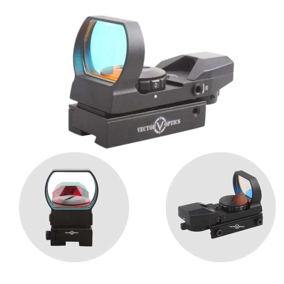 Vector Optics Imp 1x23x34 Dovetail 11mm Ayaklı Red Dot Nişangah SCRD-18B