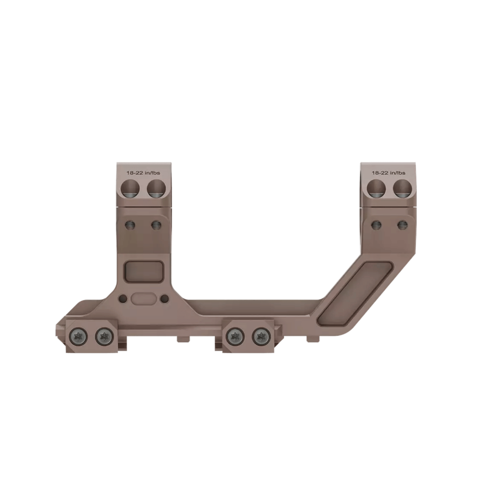 X-Accu 30mm Tek Parça Extreme Hı Picatinny Ar Dürbün Ayağı FDE - XASR-F3038