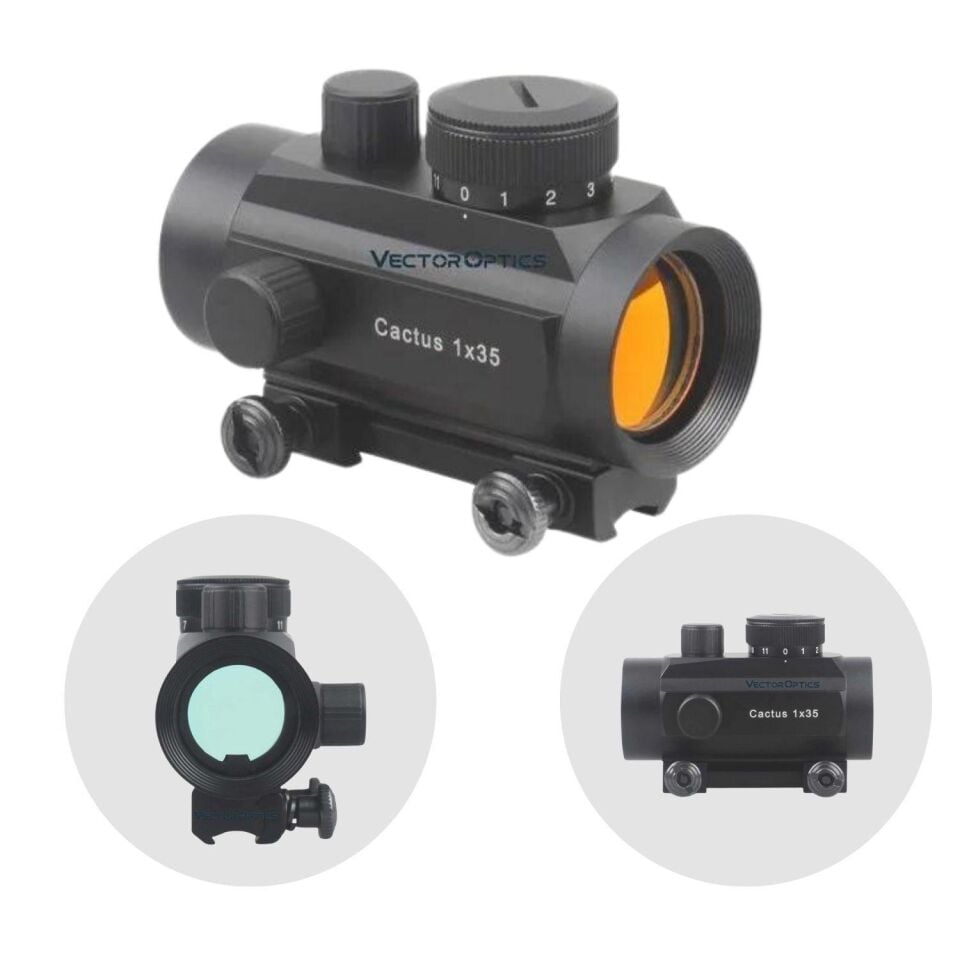Vector Optics Cactus 1x35 Dovetail 11mm AYAK - Red Dot SCRD-11