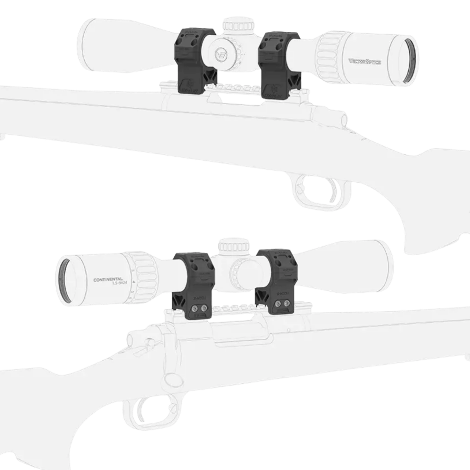 X-Accu 30mm Yüksek GenII Picatinny Montaj Halkaları - XASR-3073
