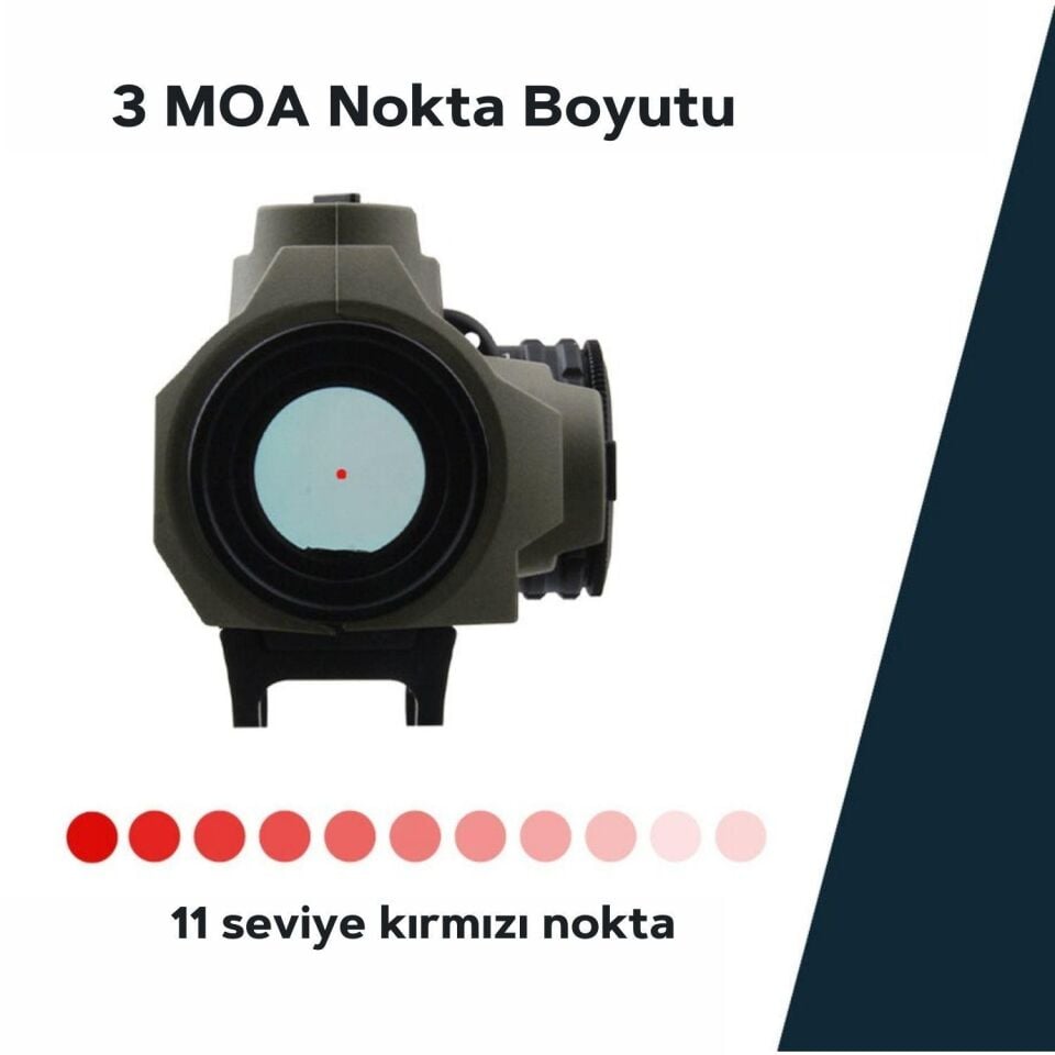 Vector Optics Maverick Gen 3 Tan 1x22 Red Dot Nişangah (SCRD-39)