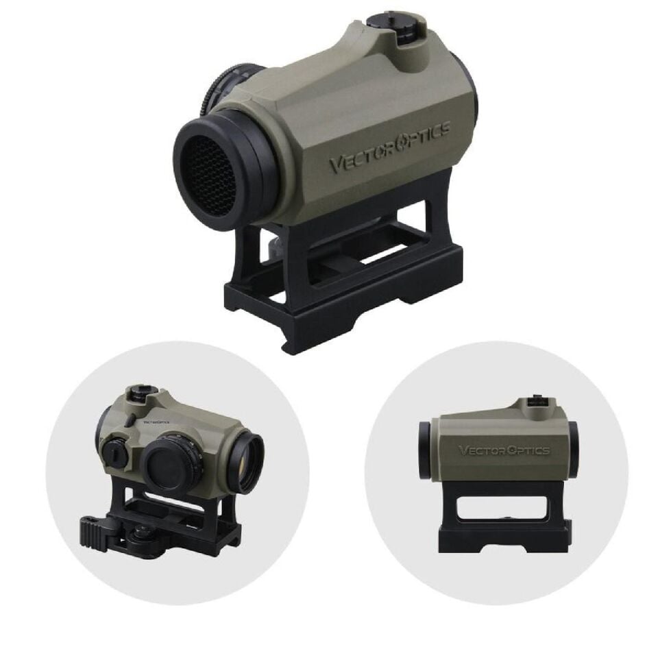 Vector Optics Maverick Gen 3 Tan 1x22 Red Dot Nişangah (SCRD-39)