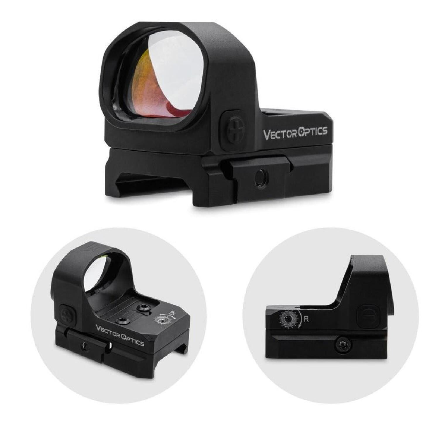 Vector Optics Frenzy 1x20x28 3MOA Red Dot Nişangah Docter Ayak SCRD-35