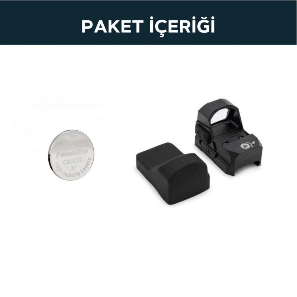 Vector Optics Frenzy 1x17x24 3MOA Red Dot Nişangah Docter Ayak SCRD-19II