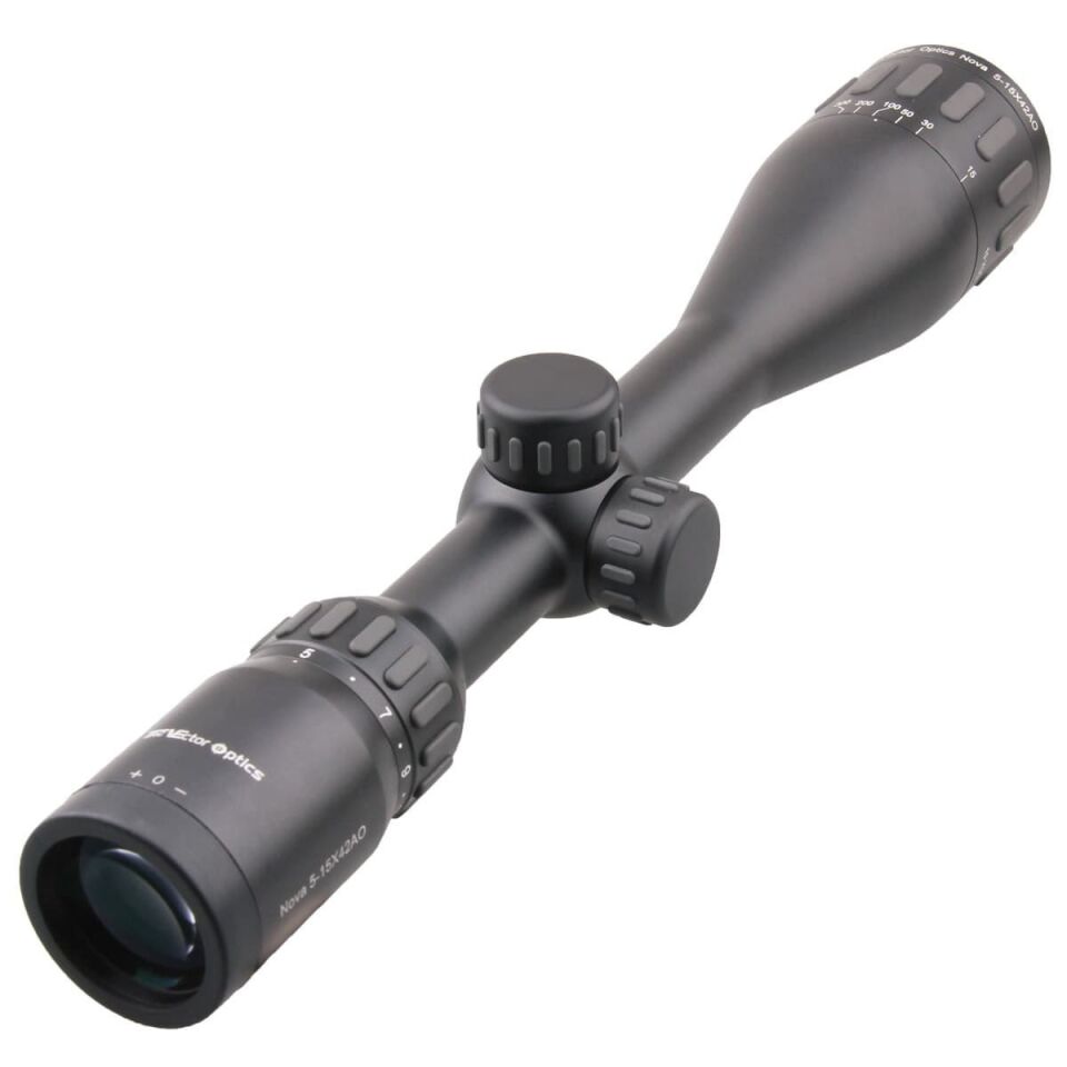 Vector Optics Nova 5-15x42SFP AO Tüfek Dürbünü SCOM-08
