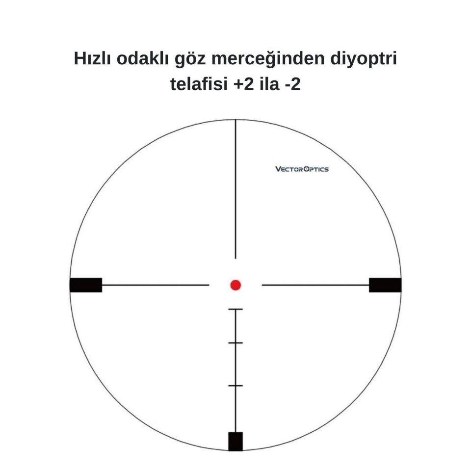 SCOL-30 Vector Optics Hugo 4-16x44GT SFP Tüfek Dürbünü