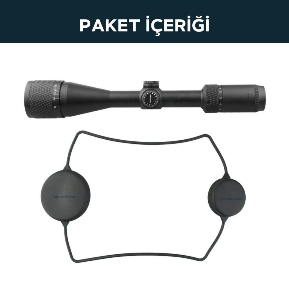 Vector Optics Matiz 6-18x44SFP Tüfek Dürbünü SCOL-28