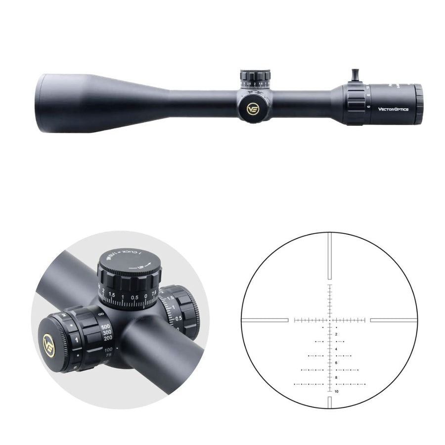 Vector Optics Paragon 6-30x56SFP GenII Tüfek Dürbünü SCOL-27