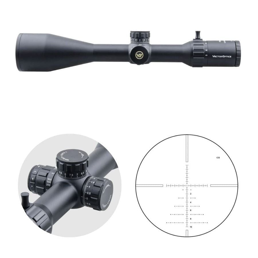 Vector Optics Paragon 5-25x56SFP GenII Tüfek Dürbünü SCOL-26