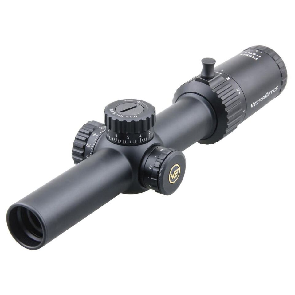 Vector Optics Taurus 1-6x24 FFP Tüfek Dürbünü