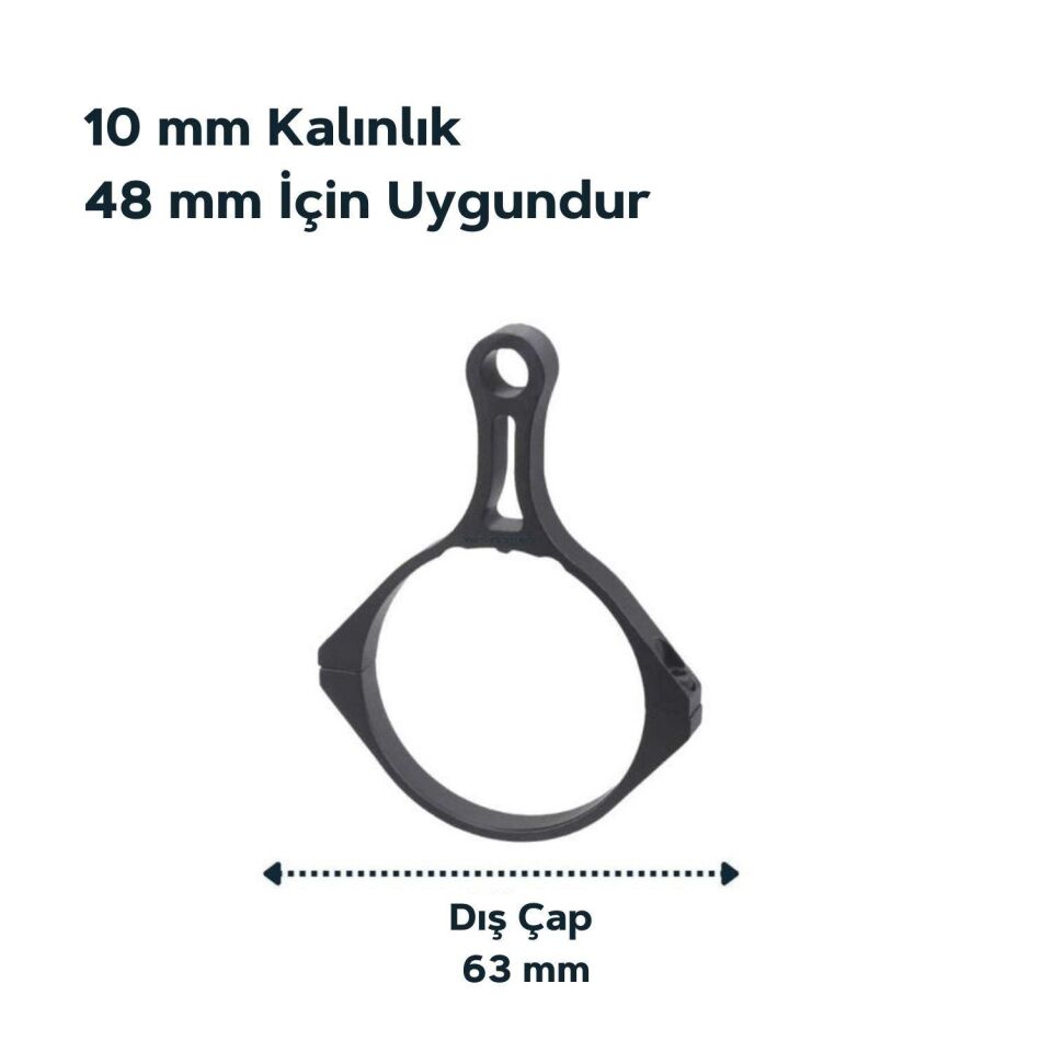 Vector Optics Continental Tüfek Dürbünleri için Power Ring SCCON-TL Throw Level Montaj Halkası