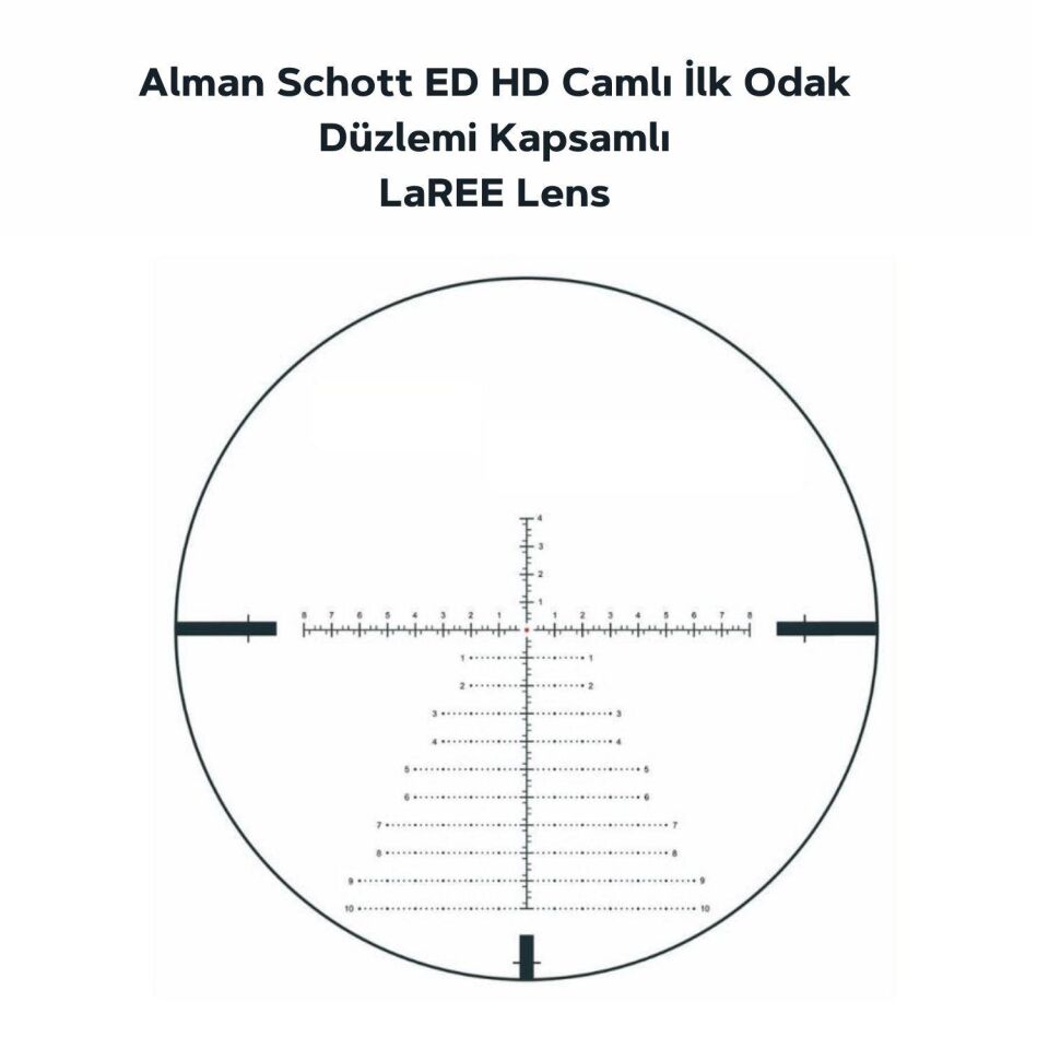 Vector Optics Continental x6 3-18x50 FFP Tüfek Dürbünü