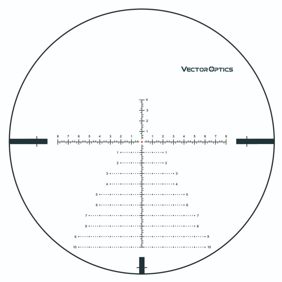 Vector Optics 34mm Continental 3-18x50FFP Tüfek Dürbünü SCFF-28