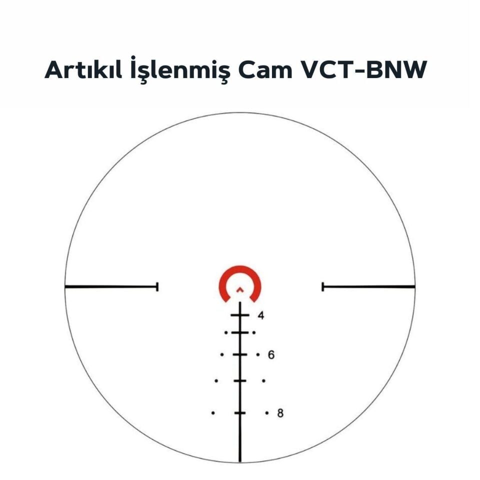 Vector Optics Continental 1-6x28 FFP Tüfek Dürbünü