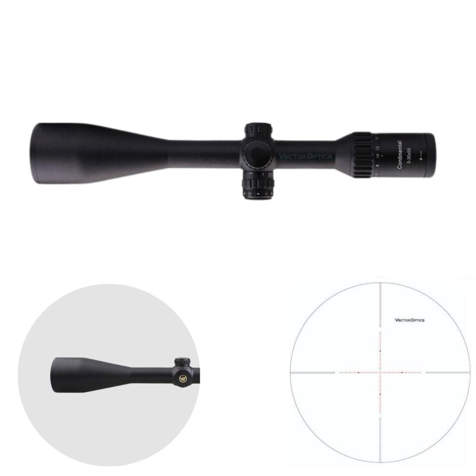 VECTOR OPTICS Continental 5-30x56SFP Tüfek Dürbünü SCOL-22
