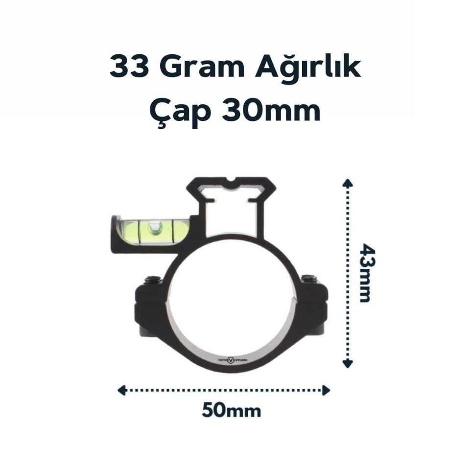 Dürbün Terazisi + Ray Aparatı 30mm/25.4mm SCACD-07