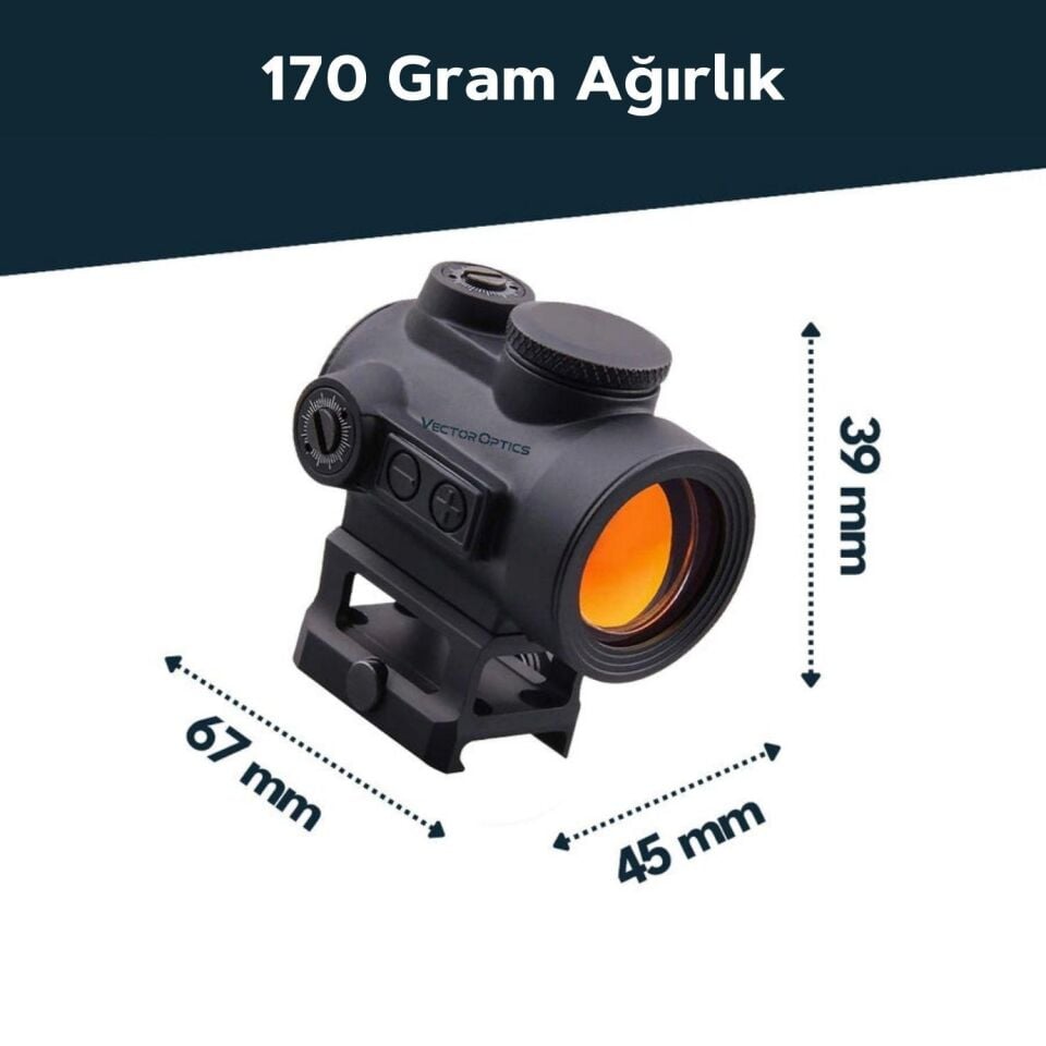 Vector Optics Centurion 1x30 Red Dot Nişangah