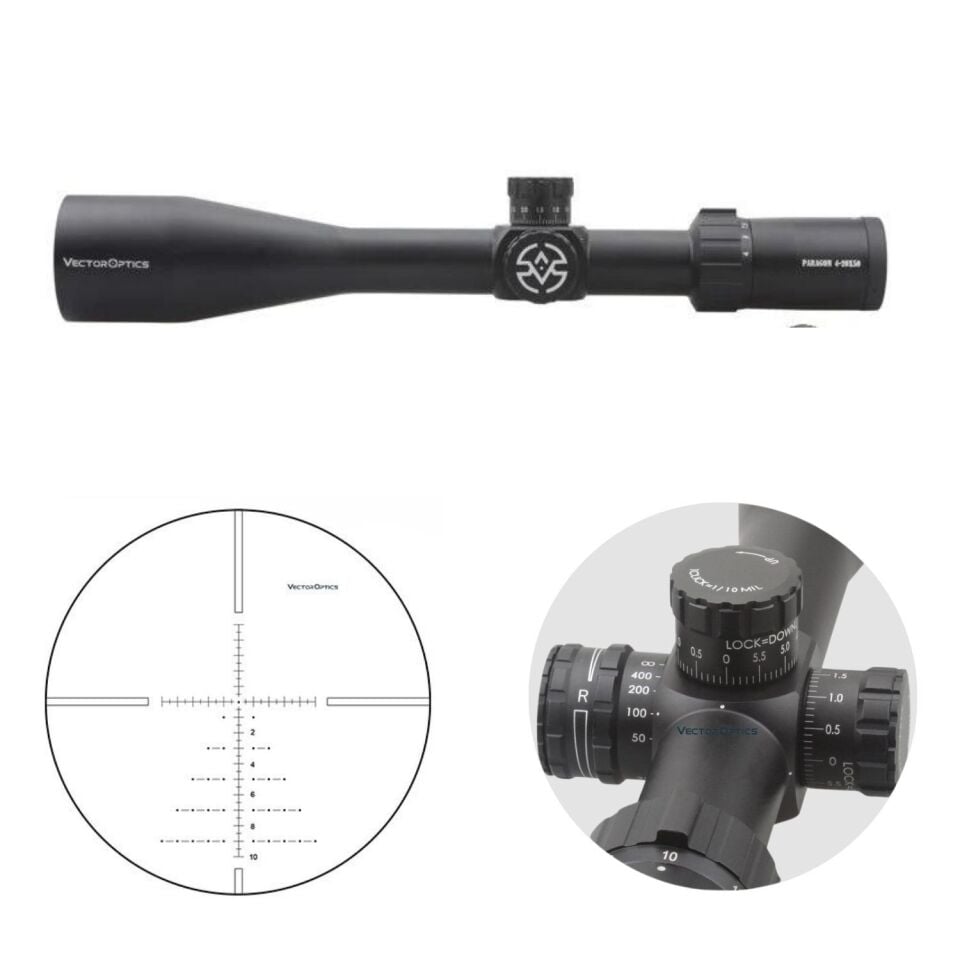 Paragon 4-20x50 Tüfek Dürbünü
