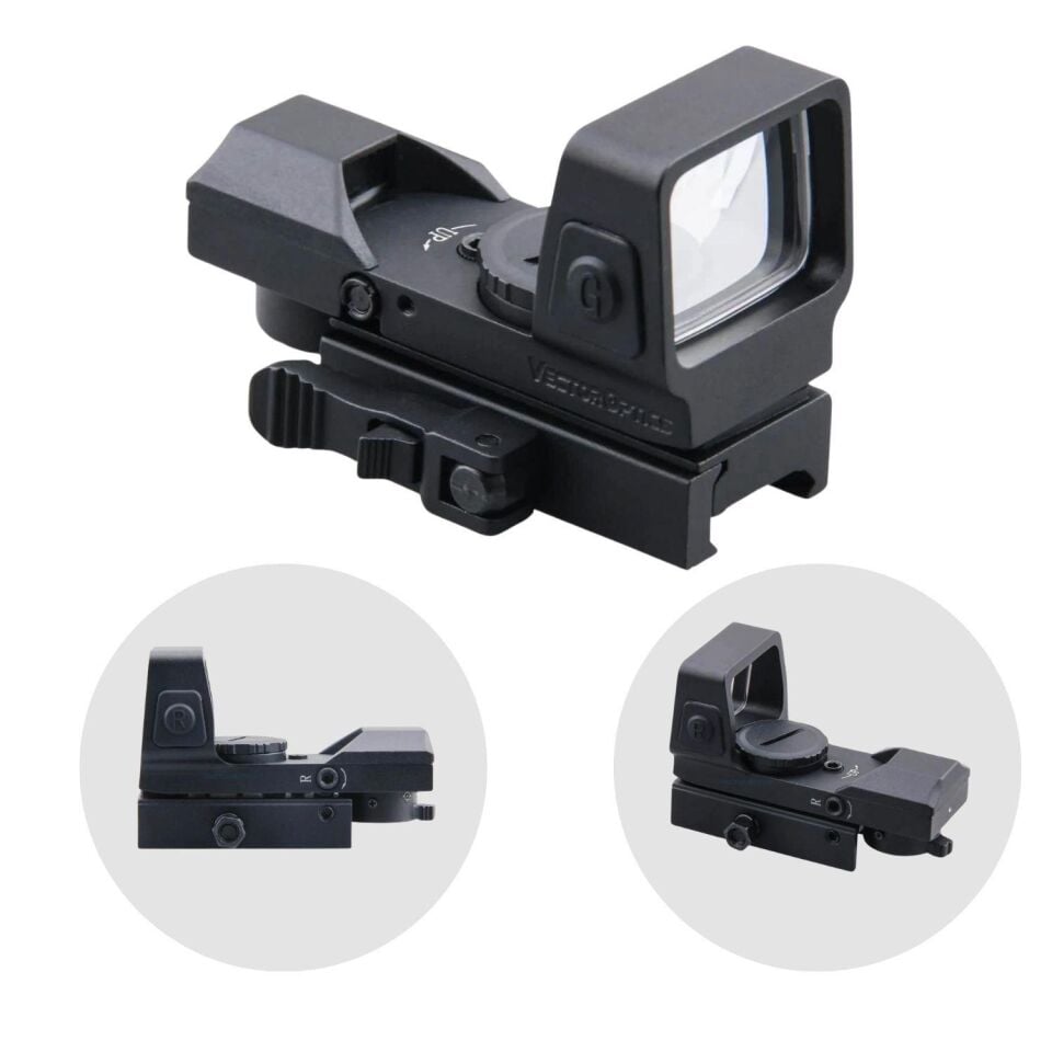 Sable 1x25x34 4 Nişangahlı Kırmızı-Yeşil REDDOT