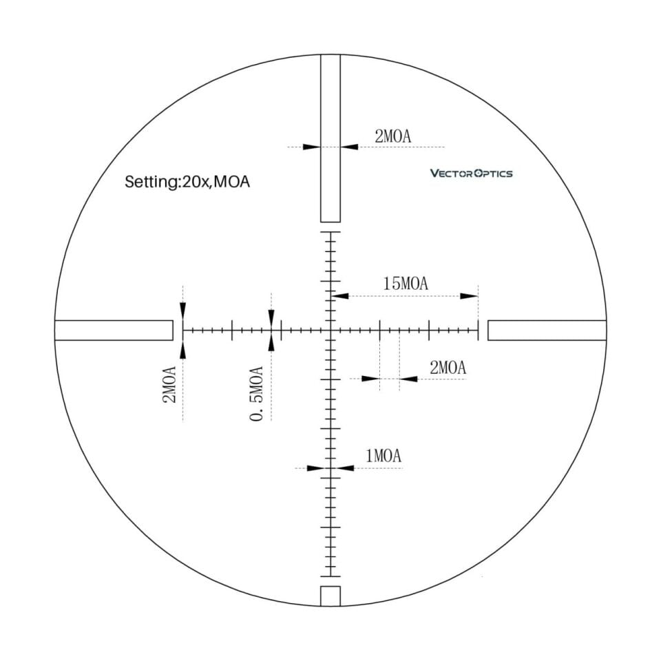 10-40x50 SENTINEL GEN2 HUNTING Tüfek Dürbünü