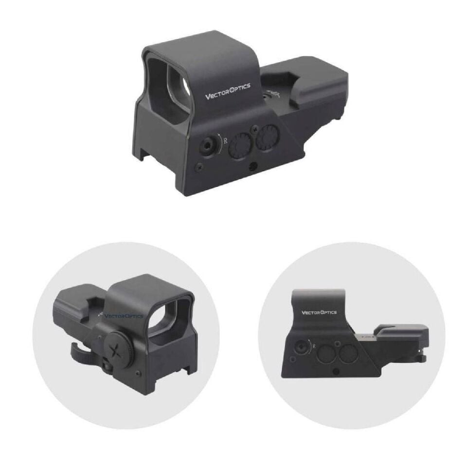 Vector Optics Omega 8 Reticle Multi-Reticle Economic Red Dot Nişangah