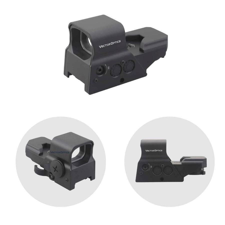 SCRD-04SI Vector Optics Omega 8 Reticle Economic Red Dot Nişangah