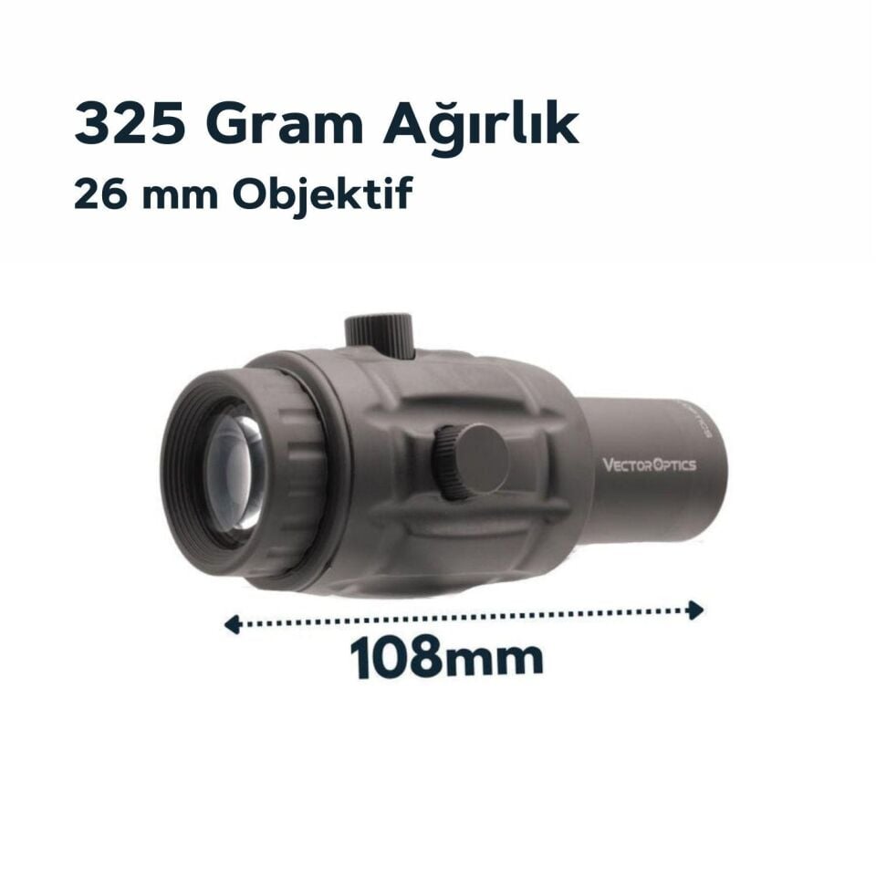 Vector Optics 3x Magnifier Yakınlaştırıcı