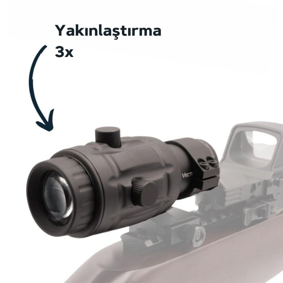 Vector Optics 3x Magnifier Yakınlaştırıcı