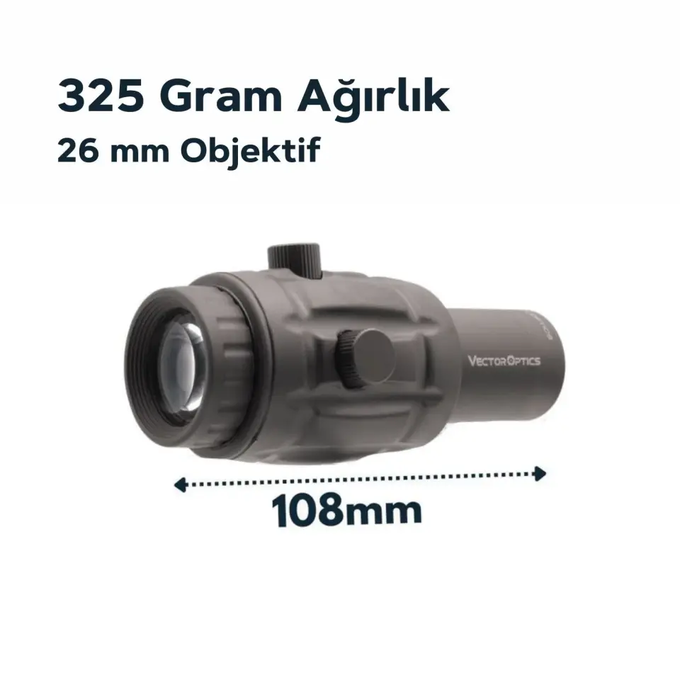 Vector Optics 3x Magnifier Yakınlaştırıcı