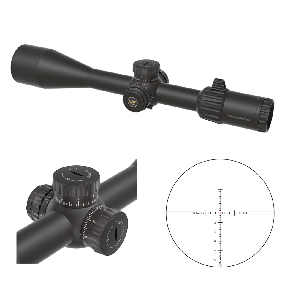 Vector Optics TAURON 4-24X50 GENII FFP Tüfek Dürbünü SCFF-65