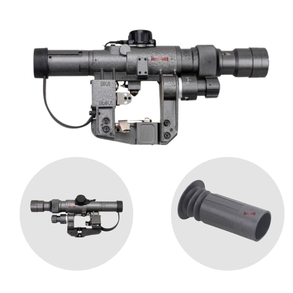 SVD Dragunov 3-9x24 Tipi Sniper Tüfek Dürbünü