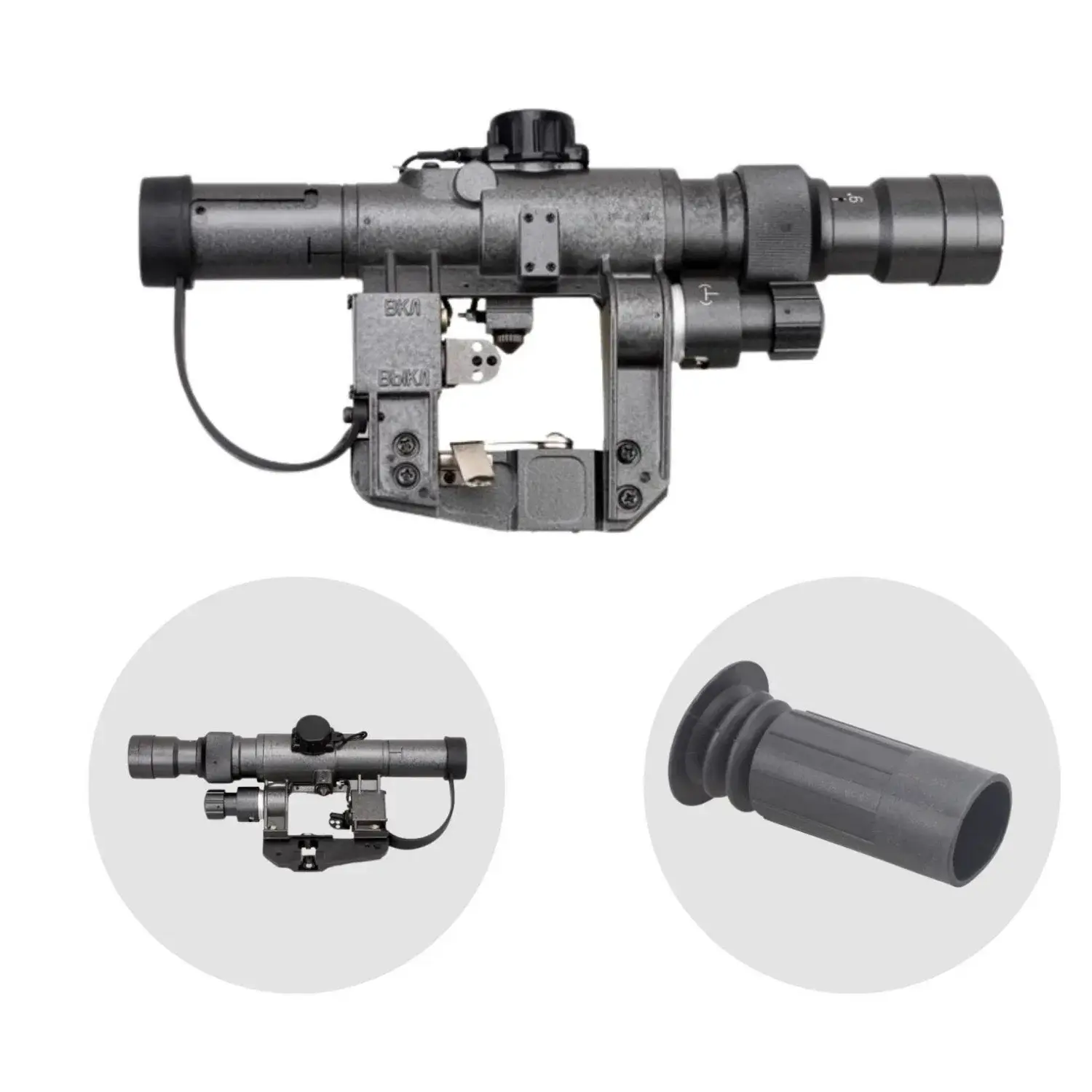 Victoptics SVD Dragunov 3-9x24 Tipi Sniper Tüfek Dürbünü